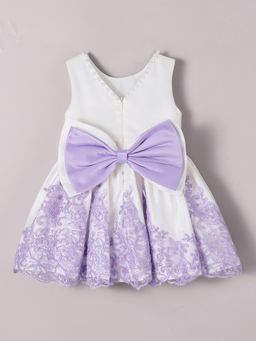 Hopscotch - Floral Lace Embellished Dress