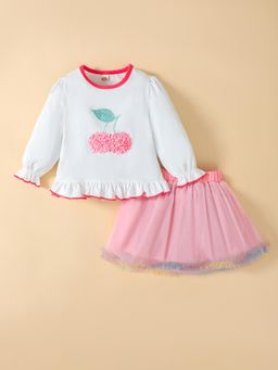 Hopscotch - Cherry Blossom Skirt Set