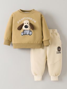 Hopscotch - Puppy Applique Jogger Set