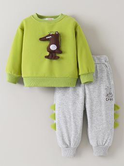 Hopscotch - Crocodile Applique Jogger Set