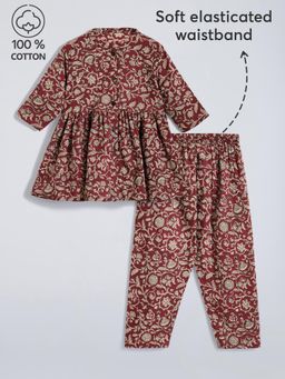 Hopscotch - Cotton Floral Pant Set