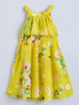 Hopscotch - Floral Halter Neck Casual Dress