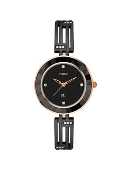 Timex - Fria Women Black Round Analog Watch - TWEL16201