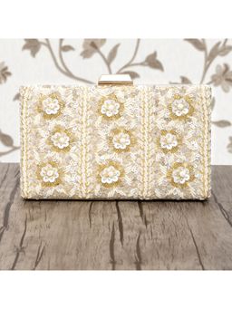 Peora - Clutch Purses for Women Wedding Handmade Evening Party Bridal Clutch - C39Crm
