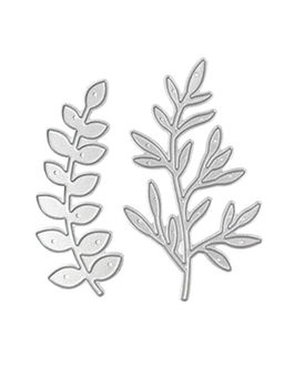 Little Birdie - Thin Cut Dies- Forest Foliage, 2pc