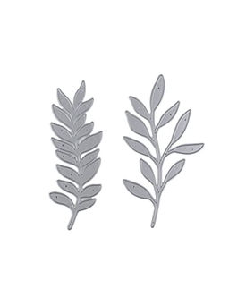 Little Birdie - Thin Cut Dies- Fresh Foliage, 2pc