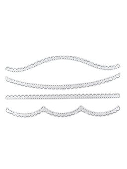 Little Birdie - Thin Cut Dies - Stitched Curves, 4pc