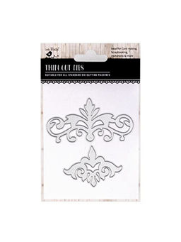 Little Birdie - Thin Cut Dies Swirl Flora Design