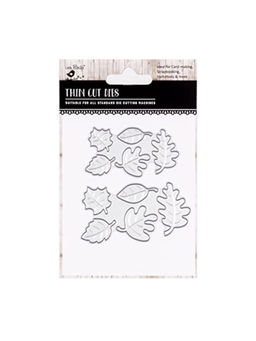 Little Birdie - Thin Cut Dies Evergreen Leaves Design