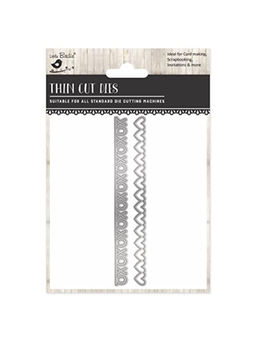 Little Birdie - Thin Cut Dies-Love Heart Border