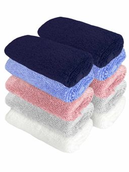 Heelium - Bamboo Face Towel - Soft, Absorbent & Odour Free Set of 10 (S)