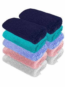 Heelium - Bamboo Face Towel - Soft, Absorbent & Odour Free Set of 10 (S)