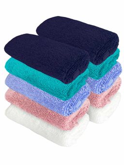 Heelium - Bamboo Face Towel - Soft, Absorbent & Odour Free Set of 10 (S)
