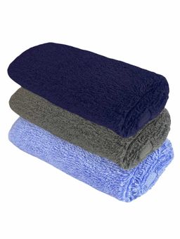 Heelium - Bamboo Face Towel - Soft, Absorbent & Odour Free Set of 3 (S)