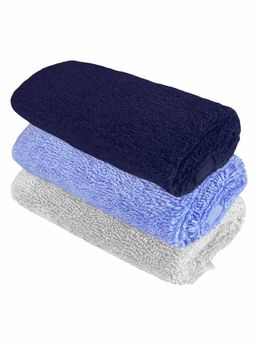 Heelium - Bamboo Face Towel - Soft, Absorbent & Odour Free Set of 3 (S)