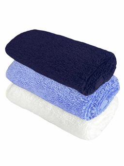 Heelium - Bamboo Face Towel - Soft, Absorbent & Odour Free Set of 3 (S)