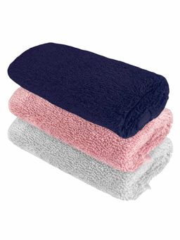 Heelium - Bamboo Face Towel - Soft, Absorbent & Odour Free Set of 3 (S)