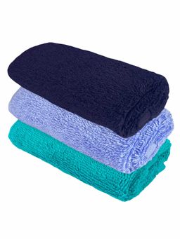 Heelium - Bamboo Face Towel - Soft, Absorbent & Odour Free Set of 3 (S)