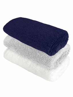 Heelium - Bamboo Face Towel - Soft, Absorbent & Odour Free Set of 3 (S)
