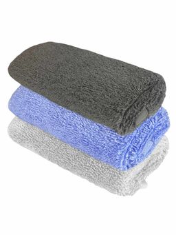 Heelium - Bamboo Face Towel - Soft, Absorbent & Odour Free Set of 3 (S)