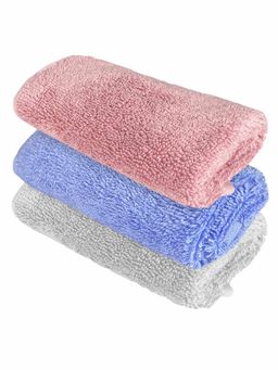 Heelium - Bamboo Face Towel - Soft, Absorbent & Odour Free Set of 3 (S)