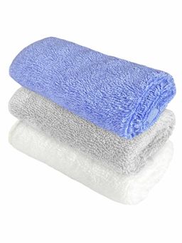 Heelium - Bamboo Face Towel - Soft, Absorbent & Odour Free Set of 3 (S)