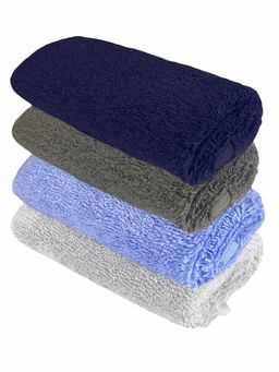 Heelium - Bamboo Face Towel - Soft, Absorbent & Odour Free Set of 4 (S)