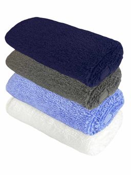 Heelium - Bamboo Face Towel - Soft, Absorbent & Odour Free Set of 4 (S)
