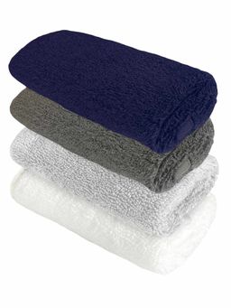 Heelium - Bamboo Face Towel - Soft, Absorbent & Odour Free Set of 4 (S)