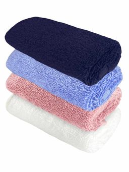 Heelium - Bamboo Face Towel - Soft, Absorbent & Odour Free Set of 4 (S)