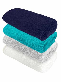 Heelium - Bamboo Face Towel - Soft, Absorbent & Odour Free Set of 4 (S)