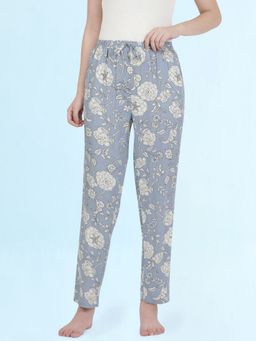 Go Colors - Lounge Pants Full Length for Women Blue