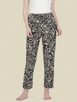 Go Colors - Lounge Pants Full Length for Women Black