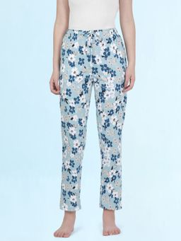 Go Colors - Lounge Pants Full Length for Women Blue