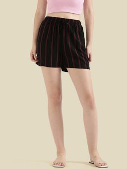 Go Colors - Lounge Shorts Above Knee for Women Black