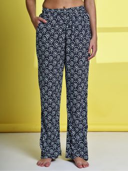 TAG 7 - Navy Printed Lounge Pant