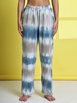 TAG 7 - Blue Ombre Fleece Winter Lounge Pant
