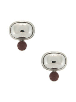 Heaven Mayhem - Calypso Women's Enamel Drop Earrings Silver