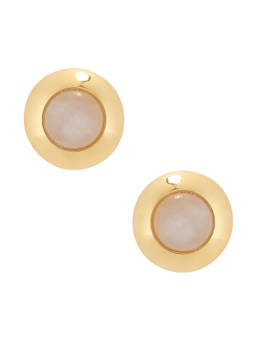 Julietta - Women's Pearl Stud Earrings Gold