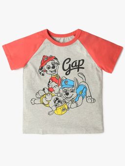 GAP - Boys Grey Graphic T-Shirt