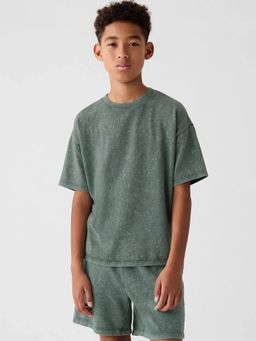 GAP - Boys Green Abstract T-Shirt