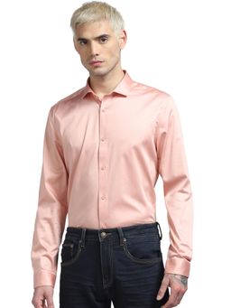 Jack & Jones - Peach Full Sleeves Shirt