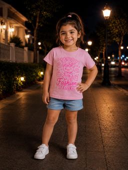 Shopbloom - Little Fashionista Bear Glow T-Shirt