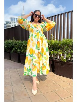 Studio Rabha - Lemonade Smocked Dress