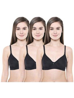 Bodycare - Pack of 3 Seamless Cup Bra In Black Colour