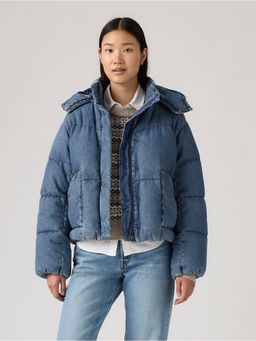 Levi's - Womens Blue Solid/Plain Jacket
