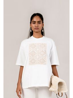 Seher Studio - Off White Salt Shore T-shirt
