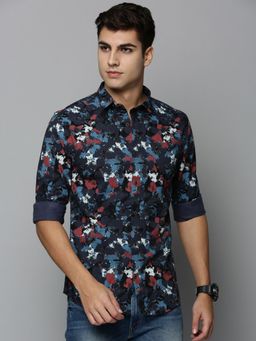 SHOWOFFFF - Mens Spread Collar Multi Printed Shirt