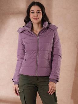 Globus - Women Lavender Puffer Jacket