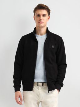 Arrow Sports - Solid Black Full Sleeve Jacket